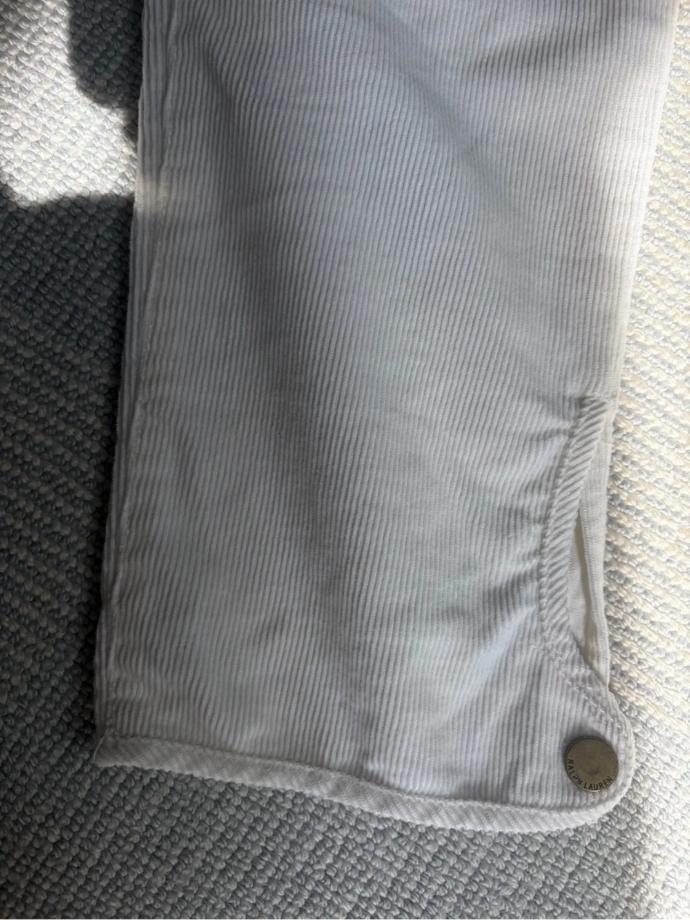 Ralph Lauren Cream pants Skirt with Branded Waist Label